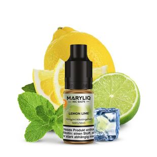 Lost Mary Maryliq 10ml - Liquid E-Zigarette Vape Einweg Shisha - Lemon Lime - 10mg/ml