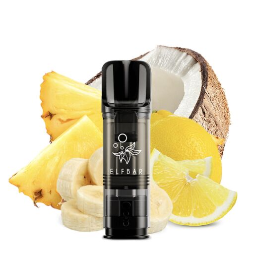 Elfbar Elfa Vape POD - Einweg Shisha E-Zigarette - Nikotinfrei - Tropical Fruit