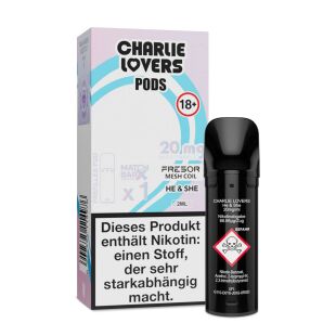 Charlie Lovers POD - Einweg Shisha E-Zigarette - He &...