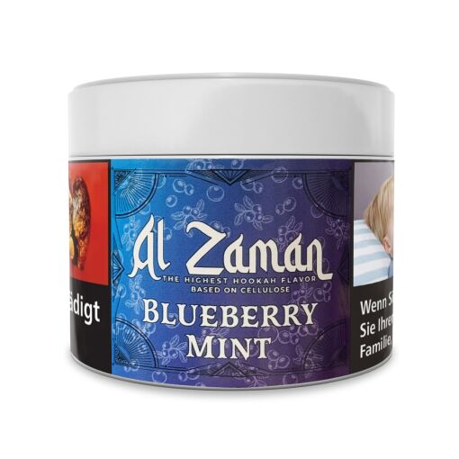 Al Zaman Shisha Tabak 200g - Blueberry Mint