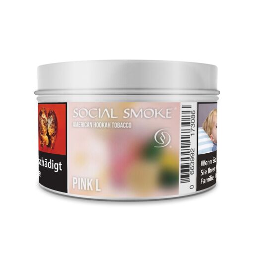 Social Smoke Shisha Tabak 200g - Pink L