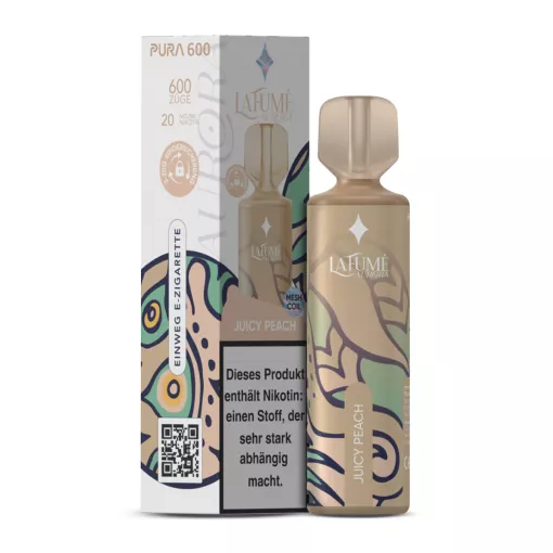 La Fume Aurora - Einweg E-Zigarette Vape - Juicy Peach