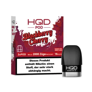 HQD Pods E-Zigarette Vape - Blackberry Cherry