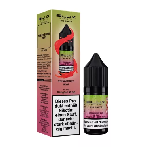 ELUX Legend Liquid E-Zigarette 10ml - Strawberry Kiwi - 10mg