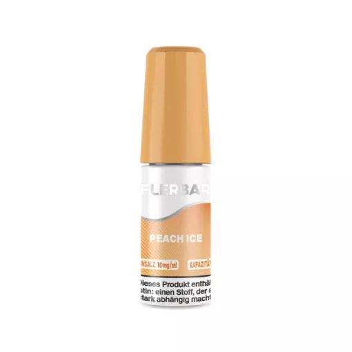 Flerbar Liquid E-Zigarette 10ml - Peach Ice - 10mg