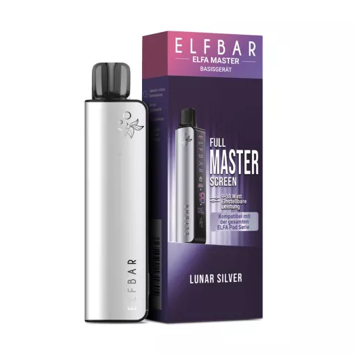 Elfbar Elfa Master Pod Kit Refillable - Lunar Silver