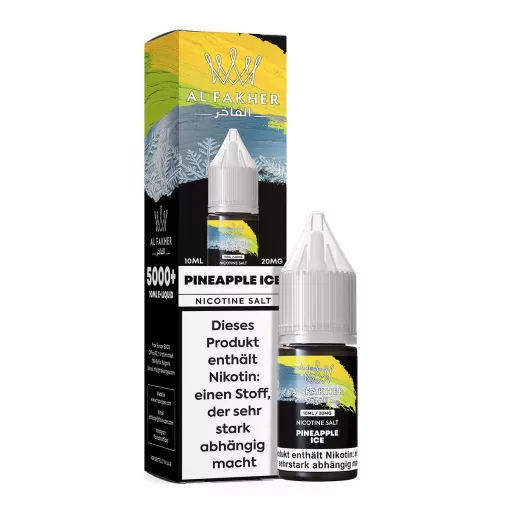 Al Fakher Liquid E-Zigarette 10ml - Pineapple Ice - 20mg