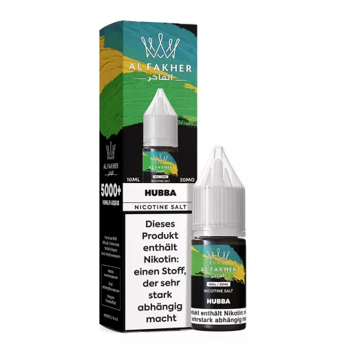 Al Fakher Liquid E-Zigarette 10ml - Hubba - 20mg