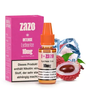 Zazo Intense Liquid E-Zigarette 10ml - Lychee Ice - 10mg