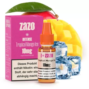 Zazo Intense Liquid E-Zigarette 10ml - Tropical Mango Ice...