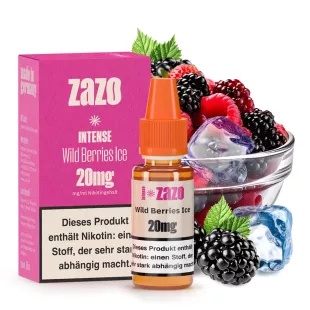 Zazo Intense Liquid E-Zigarette 10ml - Wild Berries Ice -...