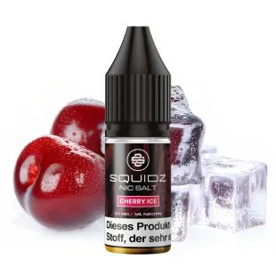 Squidz Liquid E-Zigarette 10ml - Cherry Ice - 20mg