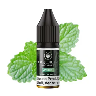 Squidz Liquid E-Zigarette 10ml - Menthol - 20mg