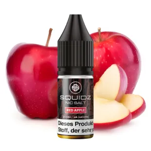 Squidz Liquid E-Zigarette 10ml - Red Apple - 20mg