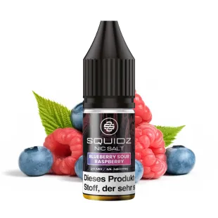 Squidz Liquid E-Zigarette 10ml - Blueberry Sour Raspberry...