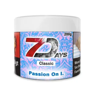 7Days Classic Shisha Tabak 200g - Passion on Ice