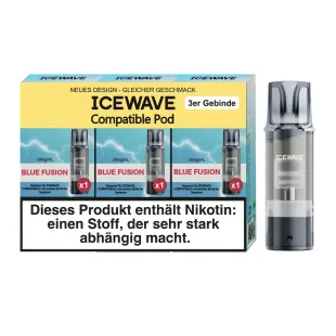 Icewave Pods E-Zigarette - Blue Fusion - 3er Pack