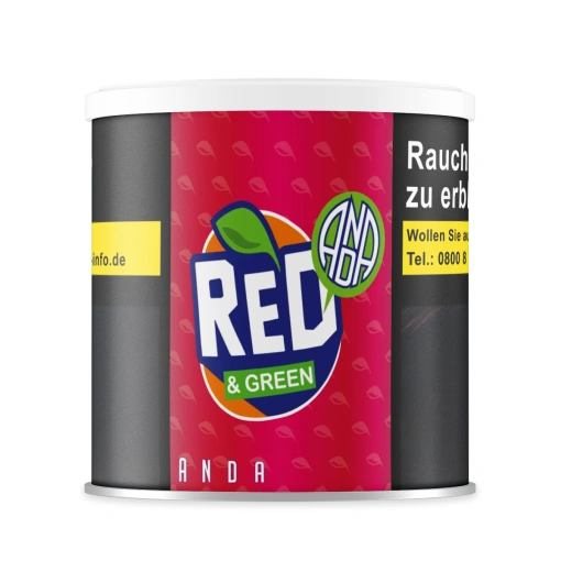 Anda Shisha Tabak 200g - Red & Green