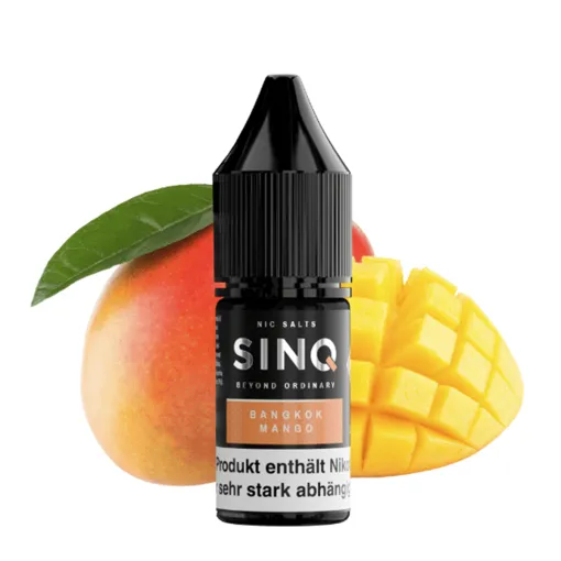 Sinq Liquid E-Zigarette 10ml - Bangkok Mango - 10mg