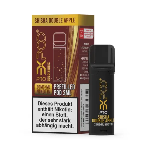 Expod Pro Gold Edition Pod E-Zigarette - Shisha Double Apple