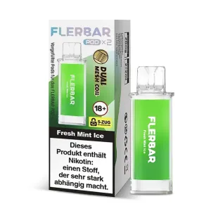 Flerbar Pods E-Zigarette - Fresh Mint Ice