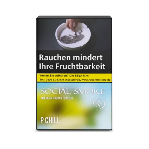 Social Smoke Shisha Tabak 25g - P Chill