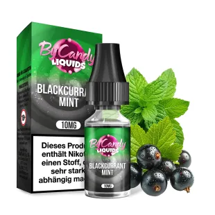 By Candy Liquid E-Zigarette 10ml - Blackcurrant Mint - 10mg