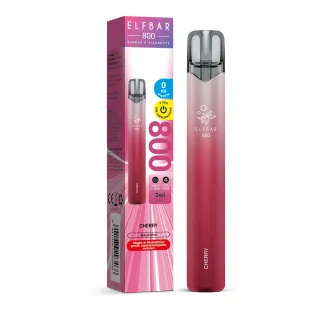 Elfbar 800 Einweg E-Zigarette Vape - Cherry - Nikotinfrei
