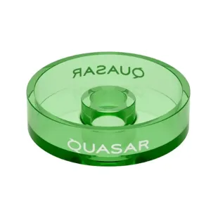 Quasar Raas 2 - Schale aus Glas - Grün