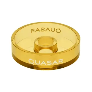 Quasar Raas 2 - Schale aus Glas - Gelb