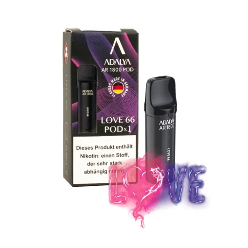 Adalya Alpha Pods E-Zigarette - Love 66 - Sample