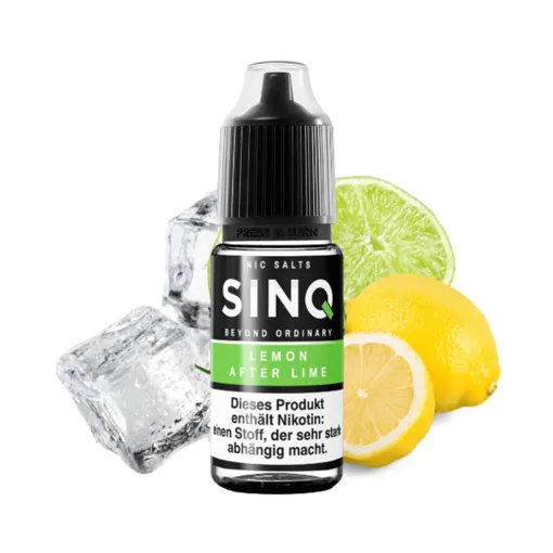 Sinq Liquid E-Zigarette 10ml - Lemon After Lime - 10mg