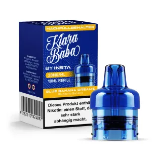 Kiara Baba Pod E-Zigarette 10ml - Blue Banana Dreamz