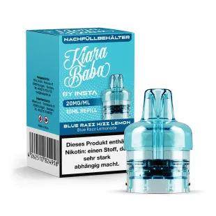 Kiara Baba Pod E-Zigarette 10ml - Blue Razz Kizz Lemon
