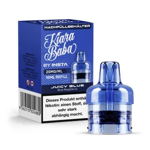 Kiara Baba Pod E-Zigarette 10ml - Juicy Blue