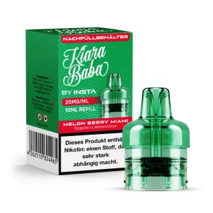 Kiara Baba Pod E-Zigarette 10ml - Melon Berry Miami