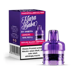 Kiara Baba Pod E-Zigarette 10ml - Sour Dark Berry