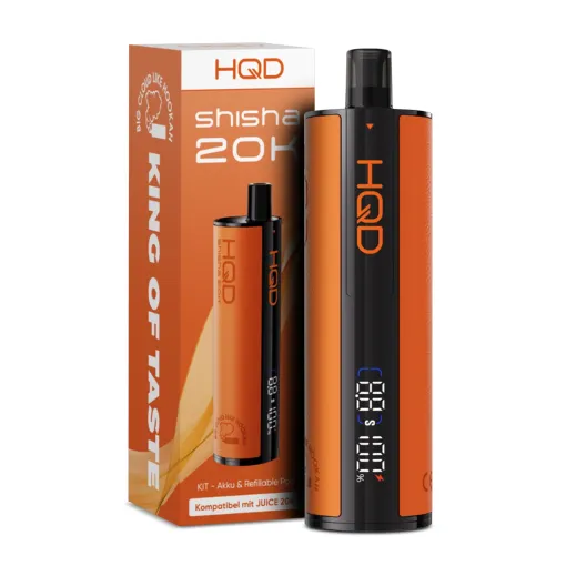 HQD Shisha 20K Basisgerät für Pods - Orange
