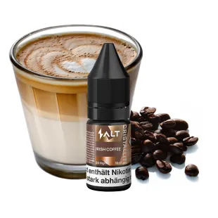 Salt Cristallite Liquid E-Zigarette 10ml - Irish Coffee -...