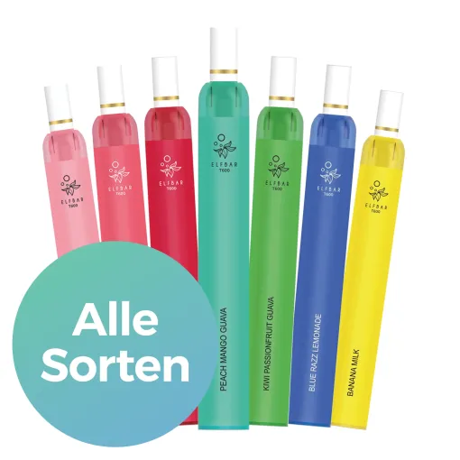 Elfbar T600 Einweg Vape - Alle Sorten