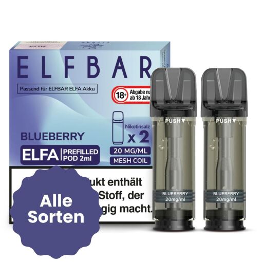 Elfbar Elfa Pods - Alle Sorten