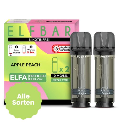 Elfbar Elfa Pods Nikotinfrei - Alle Sorten