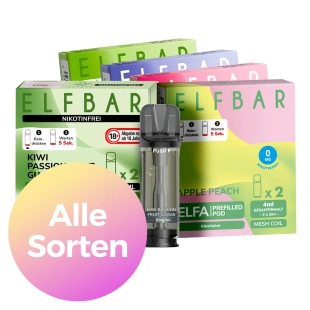 Elfbar Elfa Pods Nikotinfrei - Alle Sorten