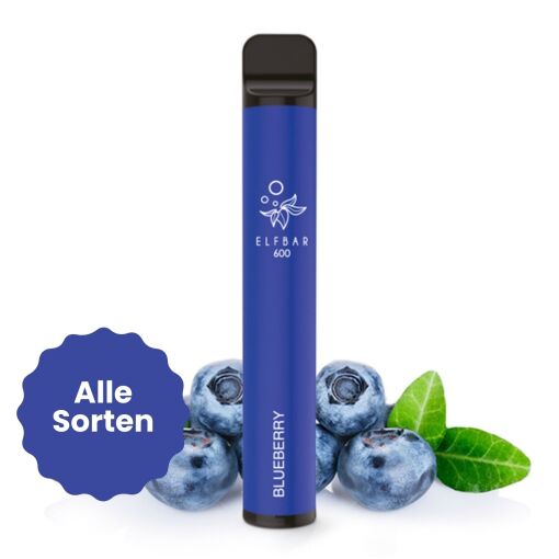 Elfbar 600 Einweg Vape - Alle Sorten
