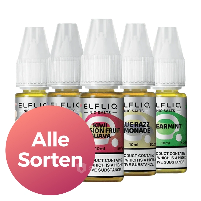 Elfbar Liquid kaufen – ELFLIQ Nic Salts in allen Sorten