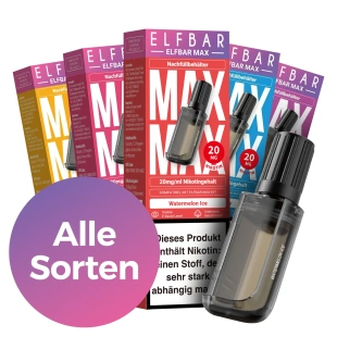 Elfbar Max Pod 10ml - Alle Sorten