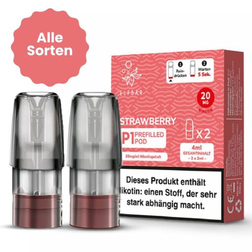Elfbar Mate500 Pods - Alle Sorten