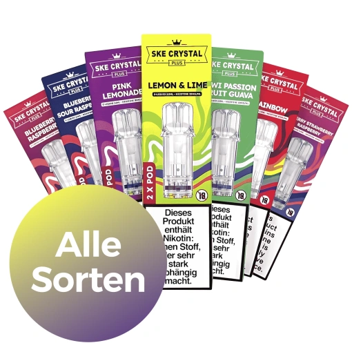 SKE Crystal Plus Pods - Alle Sorten
