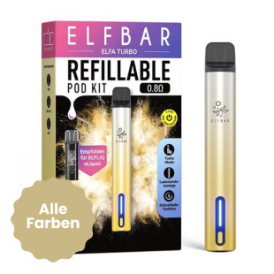 Elfbar Elfa Turbo Pod Kit - Alle Farben