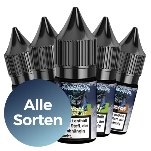 Frozen Owl Liquid 10ml - Alle Sorten